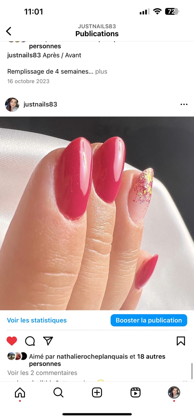 Réalisation ongles Just'Nails 83